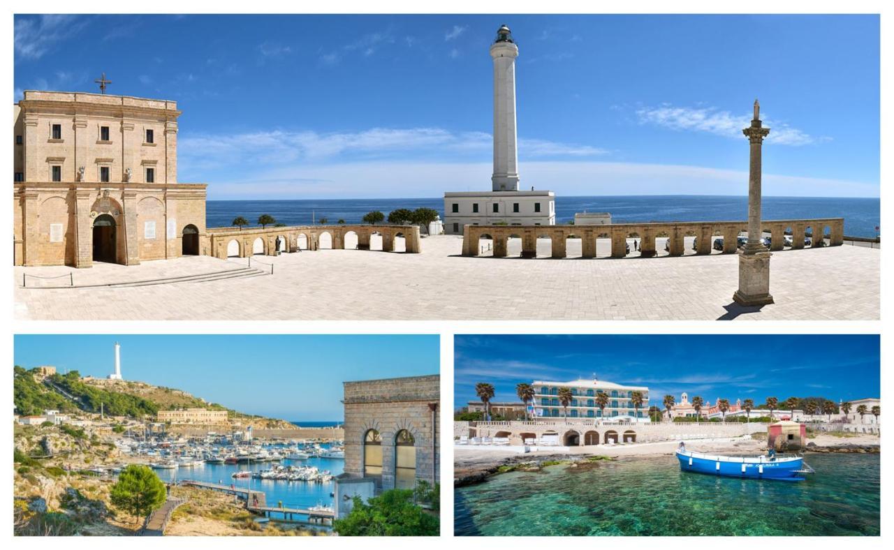 Casa Vacanze Orlando - Con Veranda Vista Mare A 200M Dal Mare Santa Maria di Leuca المظهر الخارجي الصورة